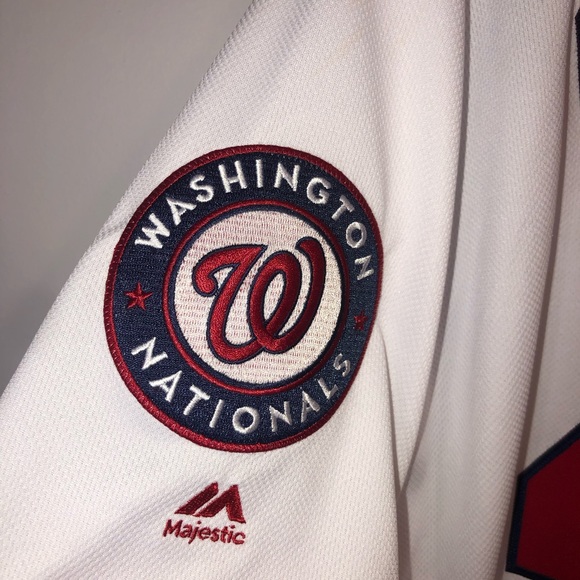MLB Autographed Patrick Corbin Spring Training Washington Nationals Jersey - Picture 5 of 16